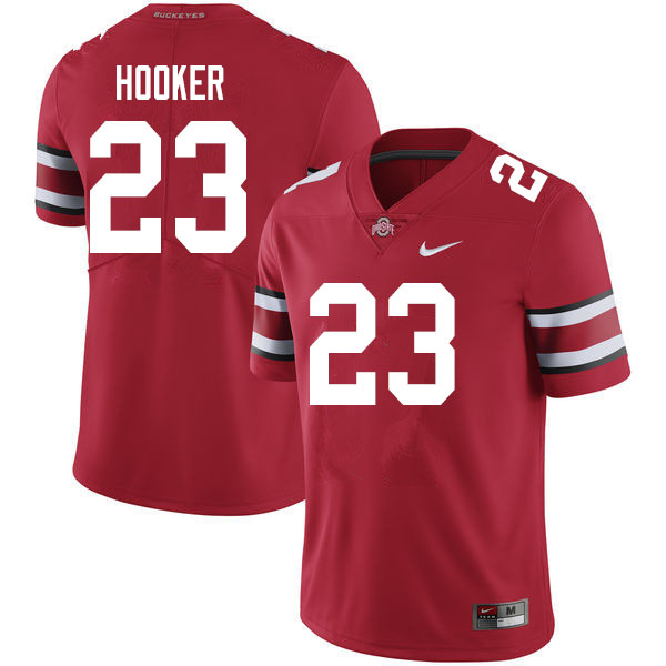 Men #23 Marcus Hooker Ohio State Buckeyes College Football Jerseys Sale-Scarlet